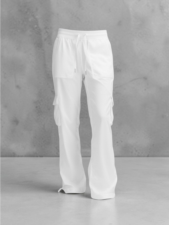 lululemon athletica Pants - Lululemon Dance Studio Relaxed-Fit Mid-Rise Cargo Pant - White (M)